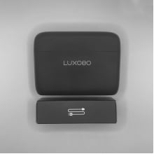 Microfone De Lapela Sem Fio Wireless Android Ios Luxceo Lux6