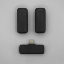 Microfone De Lapela Sem Fio Wireless Android Ios Luxceo Lux6