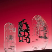 Mouse Gamer Sem Fio Bluetooth 2.4g Dareu Paw3950 6 Botões 30.000 DPI Ae7 Pro