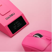 Mouse Gamer Sem Fio Bluetooth 2.4g Dareu Paw3950 6 Botões 30.000 DPI Ae7 Pro