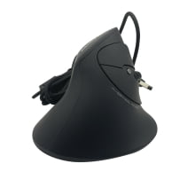 Mouse Optico Vertical Ergonomico Com Fio Usb 6 Botoes Dpi 3200 D6