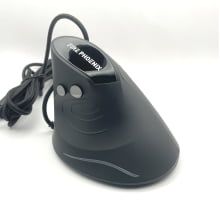 Mouse Optico Vertical Ergonomico Com Fio Usb 6 Botoes Dpi 3200 D6
