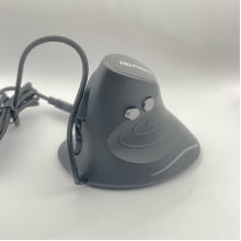 Mouse Optico Vertical Ergonomico Com Fio Usb 6 Botoes Dpi 3200 D6