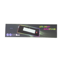 Mouse Pad Gamer Com Led Rgb Iluminado 7 Cores 35x25 Multicores 2535 Luuk Young