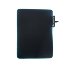 Mouse Pad Gamer Com Led Rgb Iluminado 7 Cores 35x25 Multicores 2535