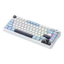 Teclado Mecanico Gamer F75 Sem Fio Tri Mode Rgb Free Wolf Teclado Mecanico Gamer F75 Sem Fio Tri Mode Rgb Free Wolf