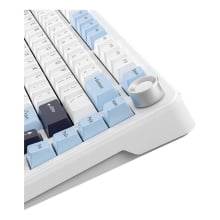 Teclado Mecanico Gamer F75 Sem Fio Tri Mode Rgb Free Wolf