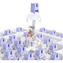 Teclado Mecanico Gamer F75 Sem Fio Tri Mode Rgb Free Wolf