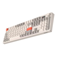 Teclado Mecanico Gamer Wireless Tri Mode Sem Fio Bluetooth 2.4g Hot Swap Led Rgb Dareu A104 Pro