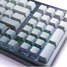 Teclado Mecanico Gamer Wireless Tri Mode Sem Fio Bluetooth 2.4g Hot Swap Led Rgb Dareu Ek98 Pro