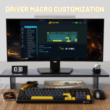 Teclado Sem Fio Gamer Mecânico Bluetooth Attack Shark X98