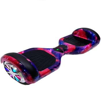 Hoverboard Skate Elétrico Infantil 6 Polegadas Criança Bluetooth Bivolt Com Leds Colorido Roda Overboard