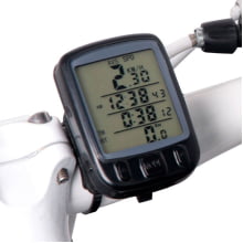 Velocímetro Ciclo Computador Bike Bicicleta Sensor Led Luz Noturna Sd563