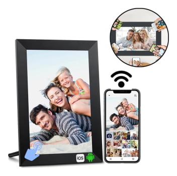 Porta Retratos Fotos Digital Wifi 10,1 Polegadas Videos Touch Android IOS Cyl-p1 Luuk Young