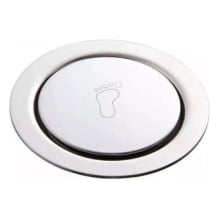 Ralo Inteligente Click Up Redondo Para Banheiro Lavabo Metal Inox 10x10cm Cromado 903
