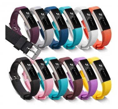 Pulseira Emborrachada Sport Smart Watch Fitbit Alta Hr Cores