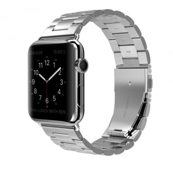 Pulseira Aço Elos 3 Para Apple Watch Iwo 38mm 40mm 42mm 44mm