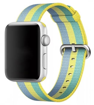 Pulseira Nylon Fivela Smart Watch Apple 38mm 40mm 42mm 44mm Serie 5 4 3 2 1 