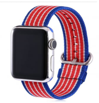 Pulseira Nylon Fivela Smart Watch Apple 38mm 40mm 42mm 44mm Serie 5 4 3 2 1 