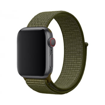 Pulseira Nylon Loop Sport Apple Watch 38mm 40mm 42mm 44mm Série 5 4 3 2 1 