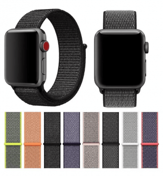 Pulseira Nylon Loop Sport Apple Watch 38mm 40mm 42mm 44mm Série 5 4 3 2 1 