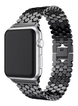 Pulseira Para Apple Watch Aço Escama Elos 38mm 40mm 42m 44m