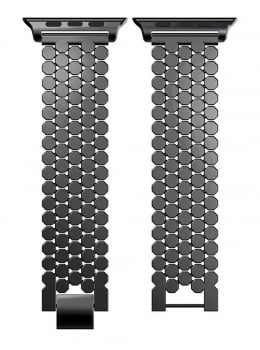 Pulseira Para Apple Watch Aço Escama Elos 38mm 40mm 42m 44m