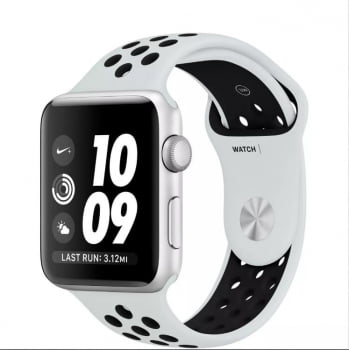 Pulseira Silicone Furo Nike Para Apple Watch Varia Cores