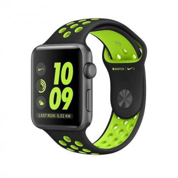 Pulseira Silicone Furo Nike Para Apple Watch Varia Cores