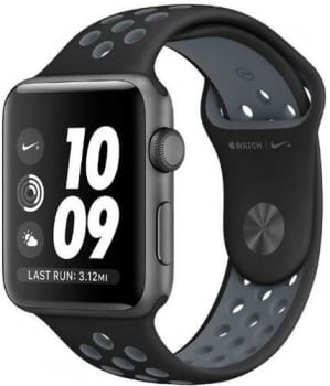 Pulseira Silicone Furo Nike Para Apple Watch Varia Cores