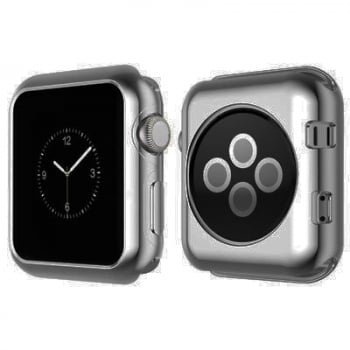 Capa Case De Proteção Silicone Para Apple Watch Relógio 1 2 3 - 38mm 40mm 42mm 44mm