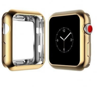 Capa Case De Proteção Silicone Para Apple Watch Relógio 1 2 3 - 38mm 40mm 42mm 44mm