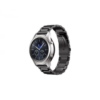 Pulseira Aço Gear S3 3 Elos Classic Smart Watch Relogio Inox 