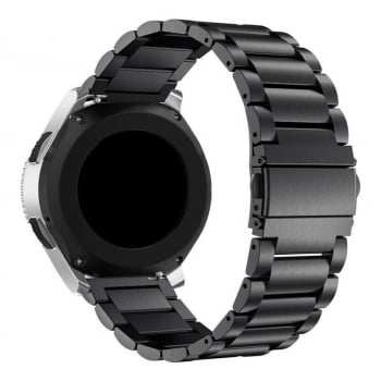 Pulseira Aço Gear S3 3 Elos Classic Smart Watch Relogio Inox Luuk Young
