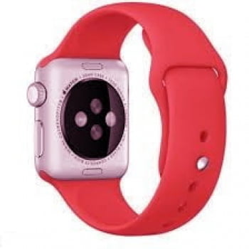 Pulseira Borracha Sport Esporte Para Apple Watch IWO 38mm 40mm 42mm 44mm 