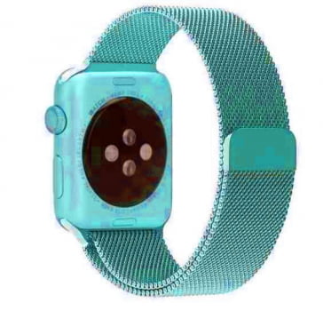 Pulseira Milanese Aço Metal Para Apple Watch IWO Smartwatch Relogio Varias Cores