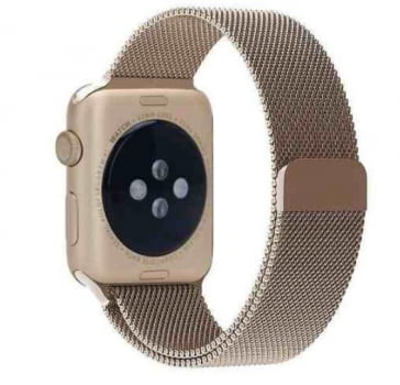 Pulseira Milanese Aço Metal Para Apple Watch IWO Smartwatch Relogio Varias Cores