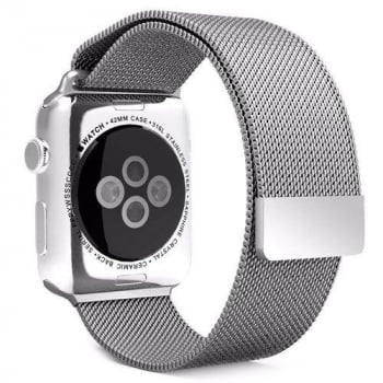 Pulseira Milanese Aço Metal Para Apple Watch IWO Smartwatch Relogio Varias Cores