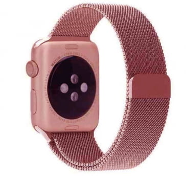 Pulseira Milanese Aço Metal Para Apple Watch IWO Smartwatch Relogio Varias Cores