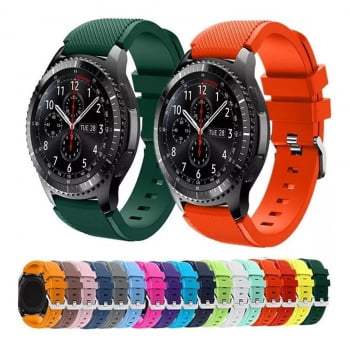 Pulseira Silicone Sport Samsung Gear S3 Galaxy Watch Classic 